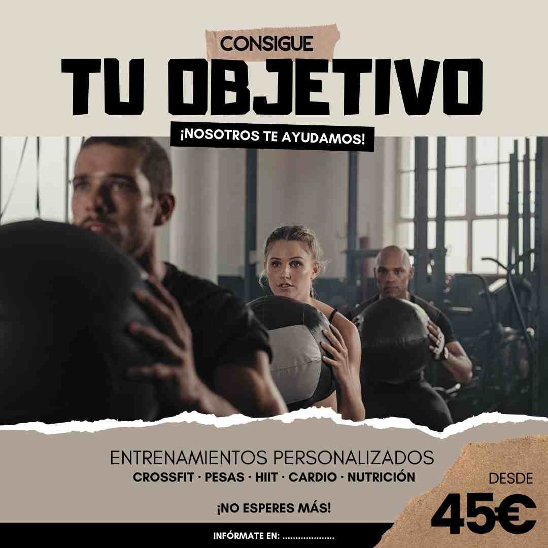 Post Instagram Anuncio Servicios Gimnasio Moderno Marrón